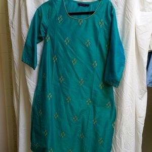 Indian Ladies Kurta/Top (Seagreen/Turquoise)